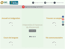 Tablet Screenshot of caci-bc.org